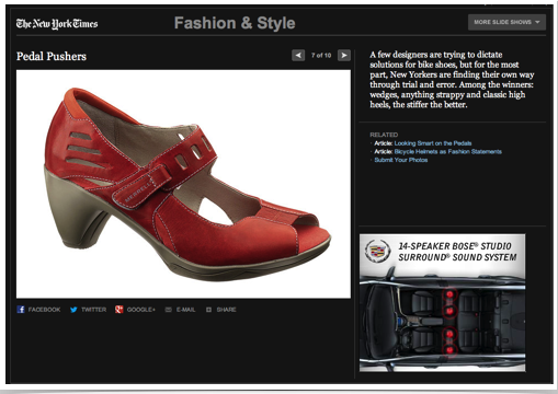 The New York Times features Merrell The New York Times features Merrell